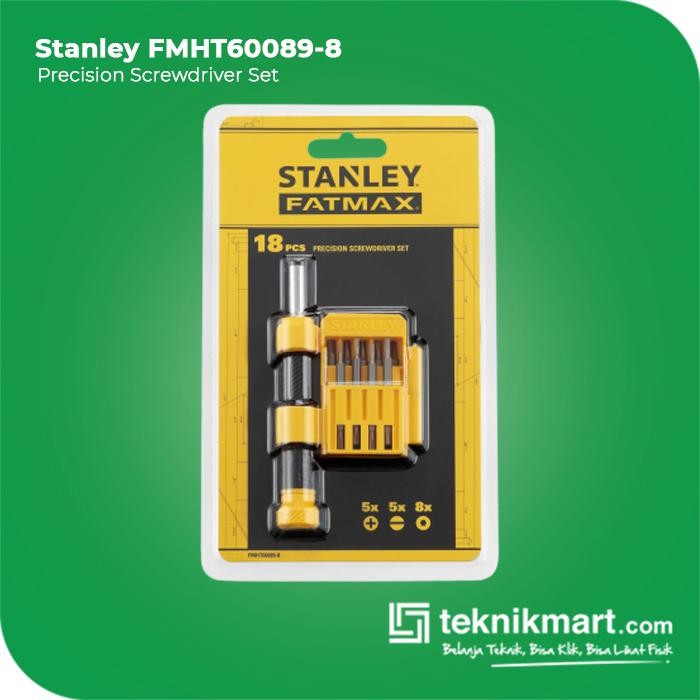 Stanley Precision Screwdriver Set / Obeng Set 18 Pcs Fmht60089-8