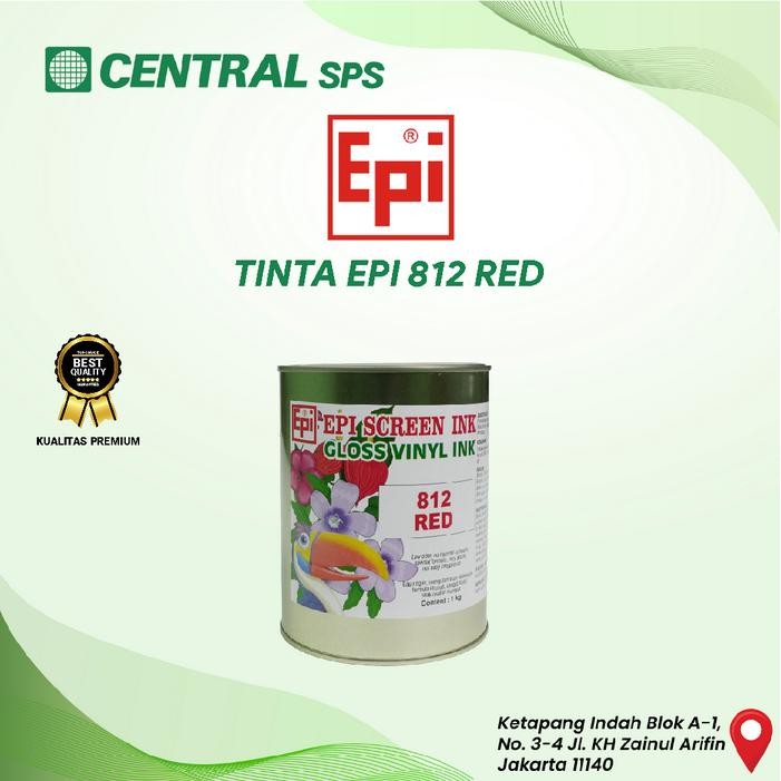 

Tinta Epi 812 Red kemasan 1 kg Gloss Vinyl