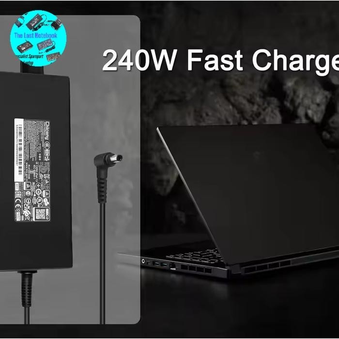 TERBARU ADAPTOR CHARGER FOR LAPTOP MSI CROSSHAIR 16 A13VGK D14VFKG MONSTER HUNTER MSI STEALTH 14