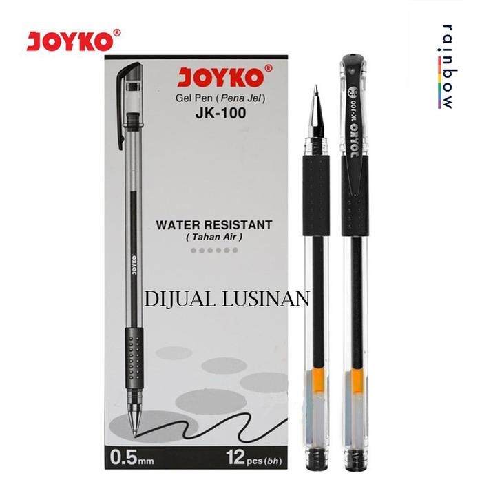 

New [ 1 Lusin ] Gel Pen / Pena / Pena Jel Joyko JK-100 / JK-100 NT / JK 100 / JK 100 NT