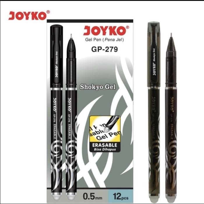 

New JOYKO SHOKYO GEL GP 279 / PULPEN ERASABLE / BISA DI HAPUS