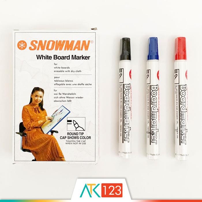 

New Spidol White Board Snowman BG-12