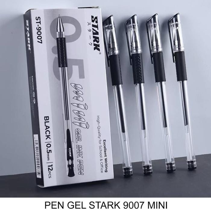 

New PULPEN PEN GEL MURAH 0,5 MM / PEN GEL HITAM GROSIR