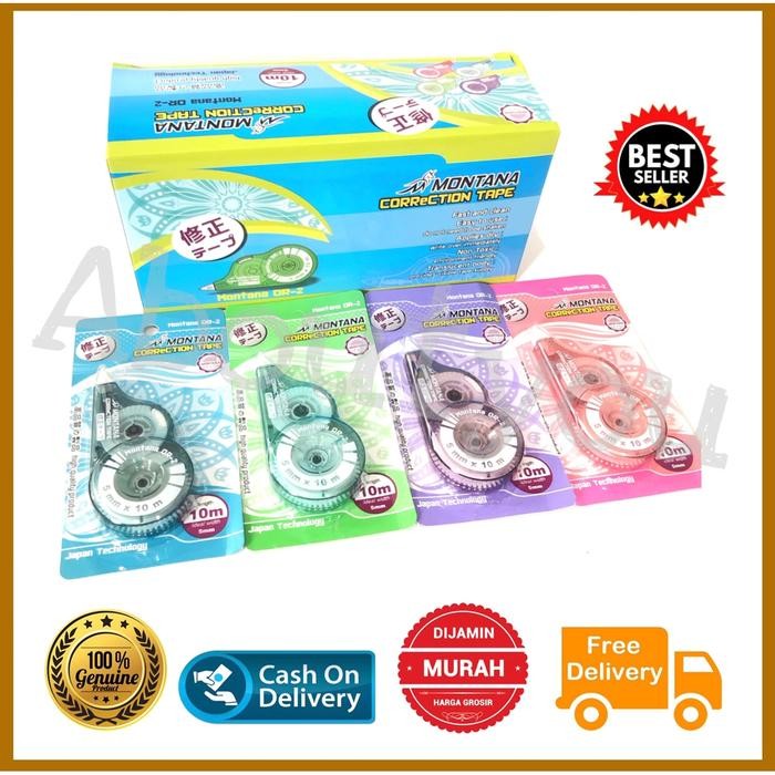 

New Tip ex KERTAS Correction tape Tip X ROLL pita koreksi 12 m