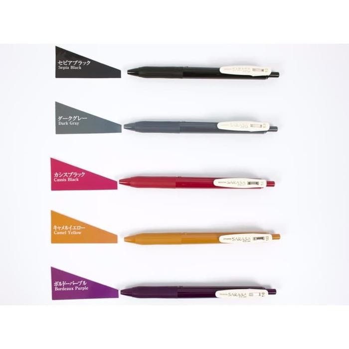 

New Pulpen Gel Sarasa Clip Vintage Colour 0.5mm - Alat Tulis Senang