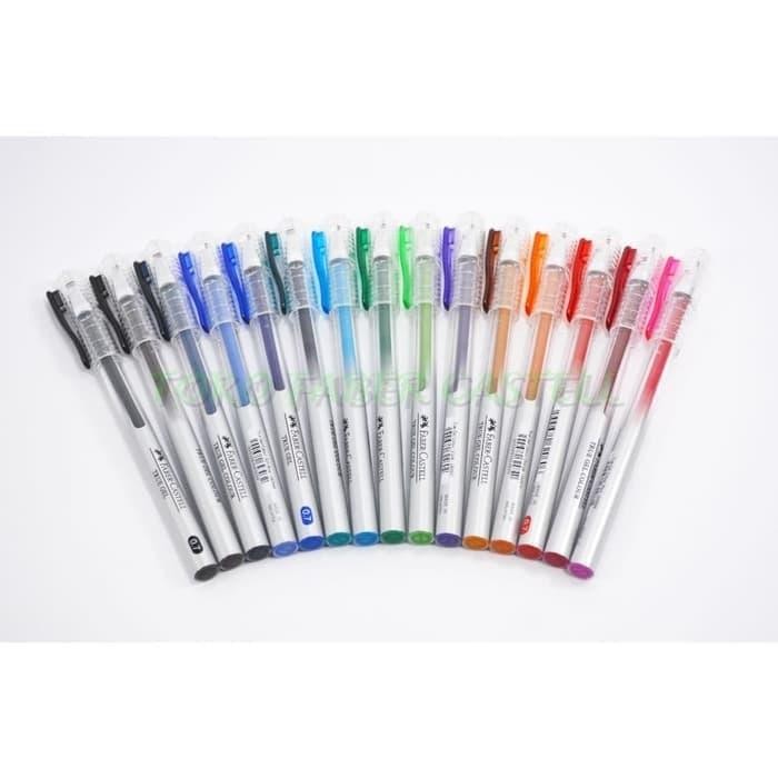 

New Pulpen Bolpen Bolpoint Faber Castell True Gel 0.7