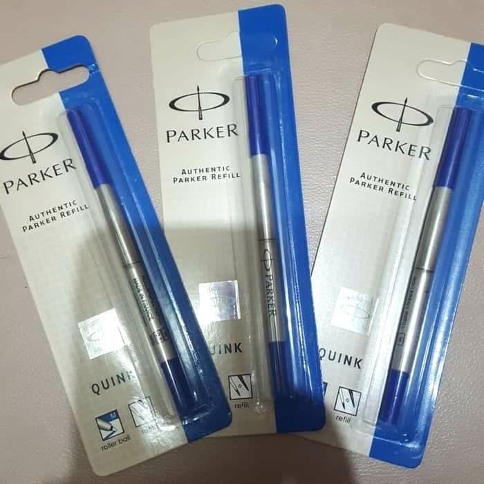 

New Isi Pen Refill Parker Roller Black & Blue
