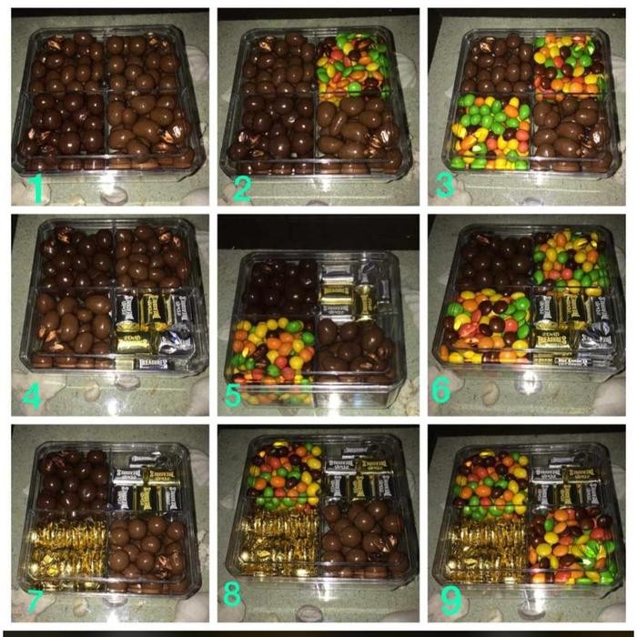 

Neww cokelat kombinasi toples sekat 4 Terlaris