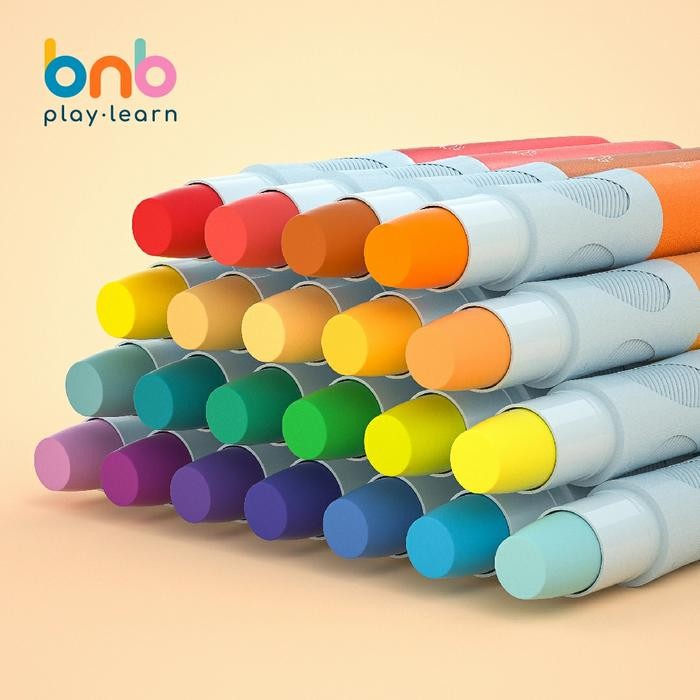 

Mideer Silky Crayon (Isi 12,24,36)