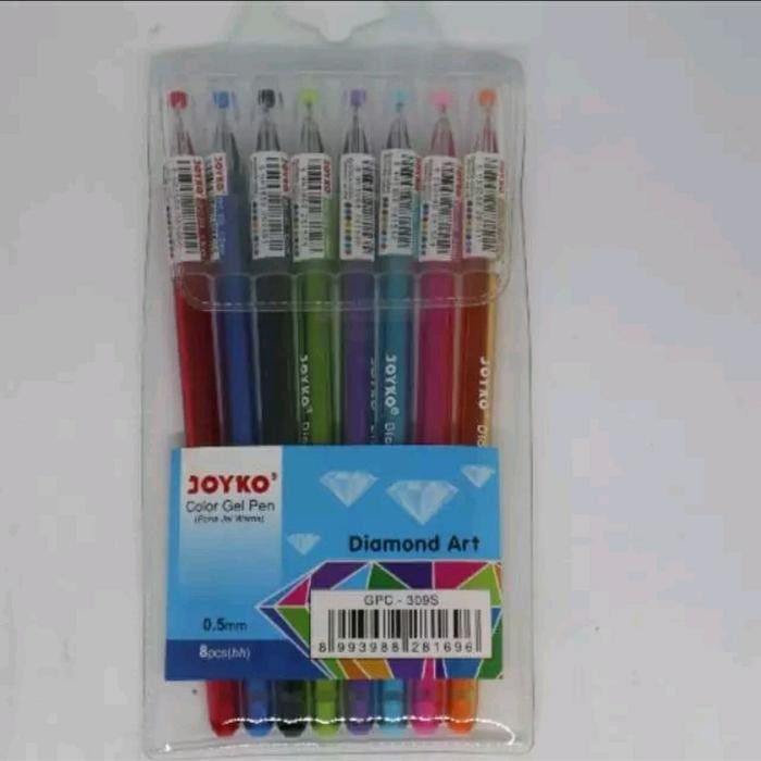 

New Pena gel 8 warna