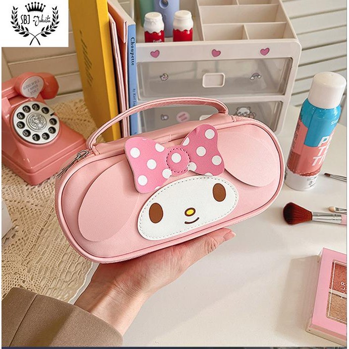 

New Kotak pensil tempat pensil multifungsi Sanrio series kapasitas besar ORIGINAL LICENSED Alat