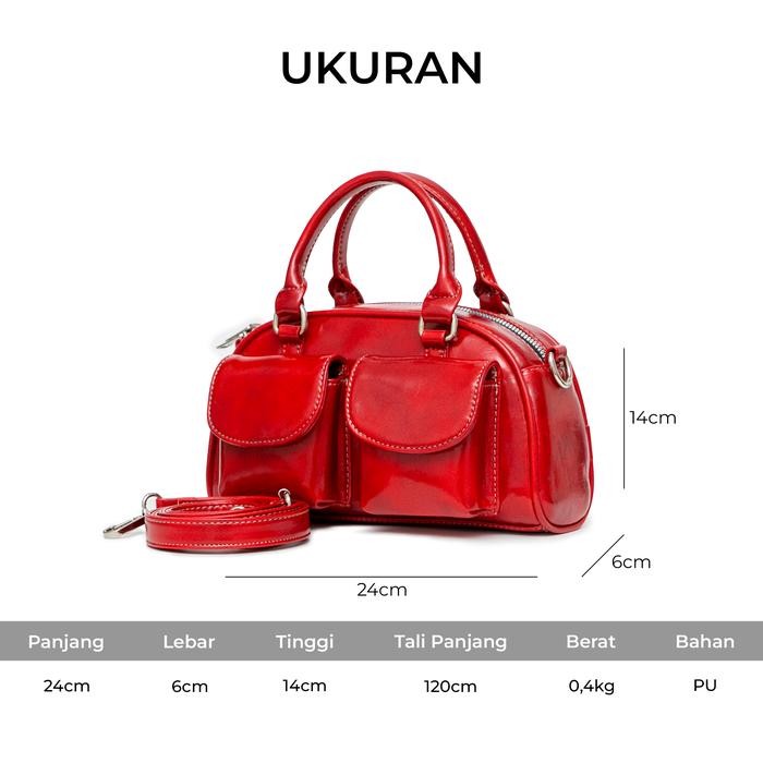 Bonai Bag Original By Andari Handbag Tas Jinjing Slingbag Selempang Wanita