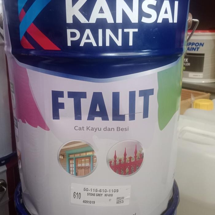 kansai ftalit stone grey kf-610 20 liter