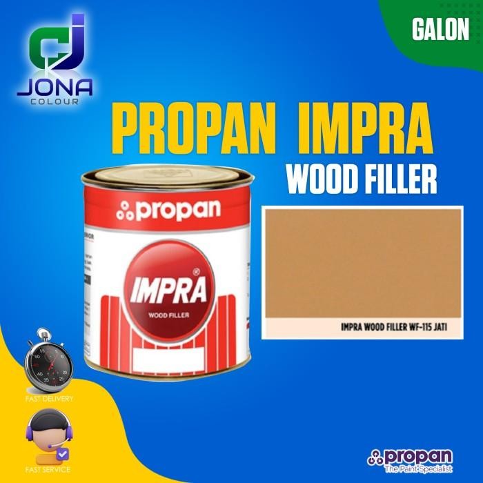 IMPRA WOOD FILLER IMPRA WF-115 JATI GALON