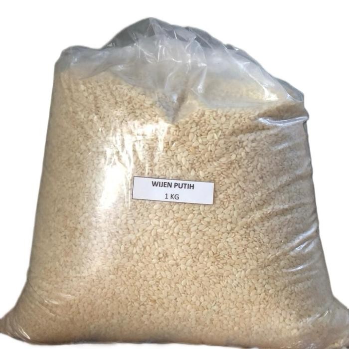 

Baru Wijen Putih / White Sesame Seeds 500 gram/ 1kg Terlaris