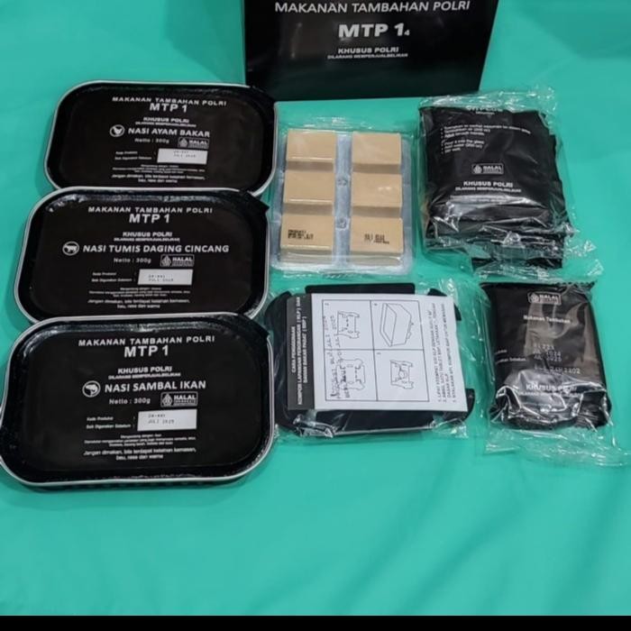 

Promo Makanan Survival Sereal Ransum TNI POLRI Awet Kenyang