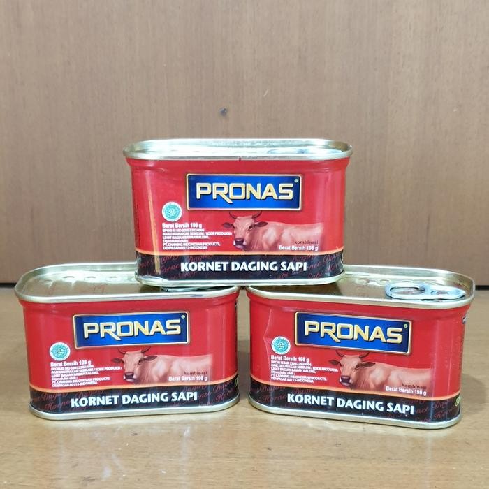 

Promo Pronas Kornet Sapi 198gr Corned Beef Halal
