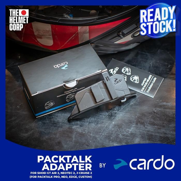CARDO PACKTALK ADAPTOR FOR SHOEI HELMET NEOTEC2 GTAIR2 J CRUISE2 PACKTALK PRO EDGE NEO CUSTOM