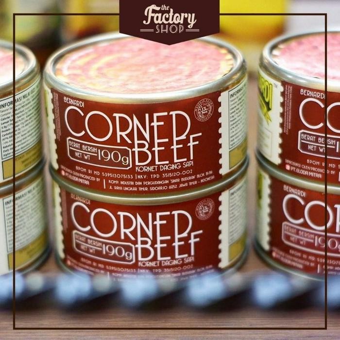 

Promo Bernardi Beef corned beef 190 Gram