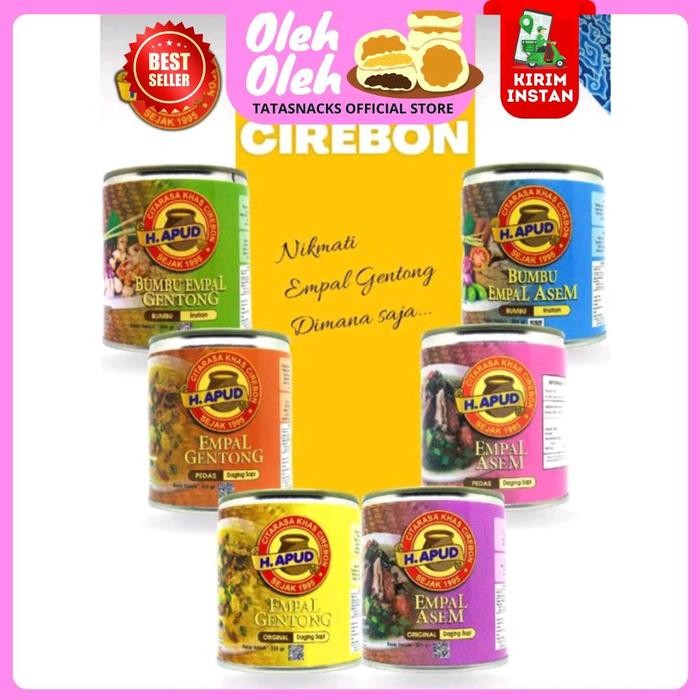 

Promo Empal Gentong H. Apud Cirebon Empal Gentong Kaleng Asli