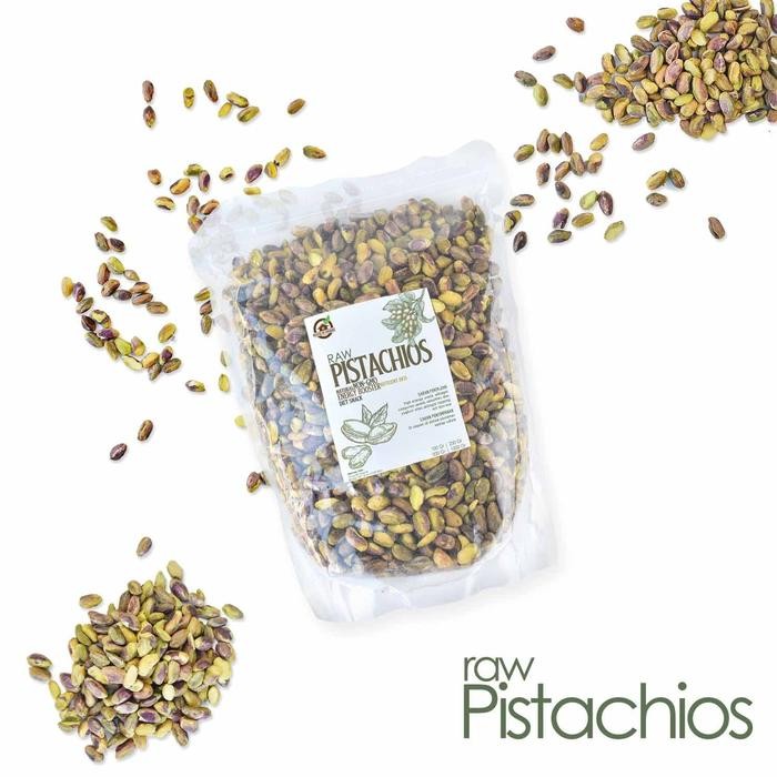

Baru Raw Pistachios 1kg - Kacang Mentah Premium