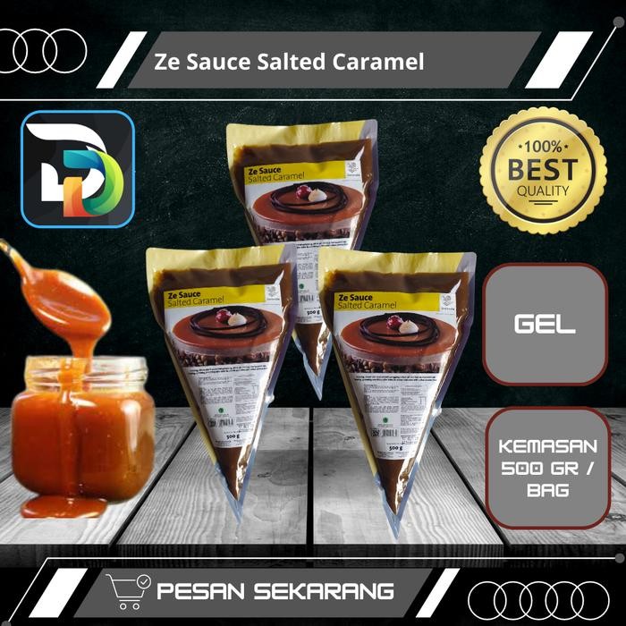 

zeelandia ze sauce salted caramel 500 g/pack & 5 kg/karton