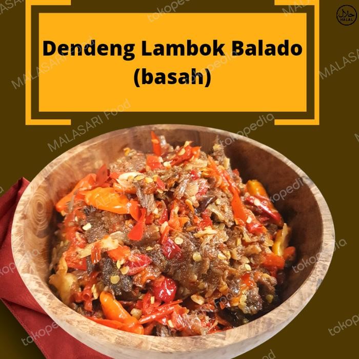 

Baru Dendeng Sapi Lambok Balado Premium Halal