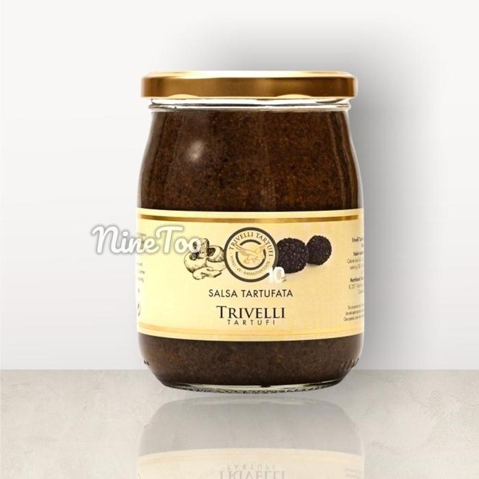 

Black Truffle Sauce Paste Salsa Tartufata Cream Saus Jamur 500gr