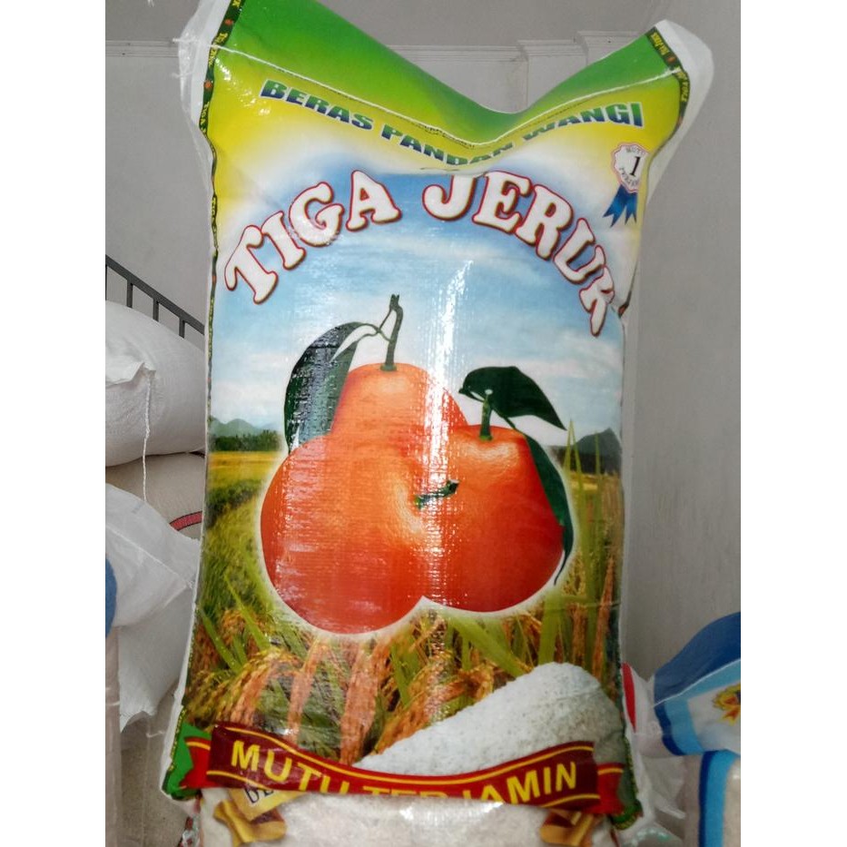 

Baru Beras Cap Tiga Jeruk 20kg Premium