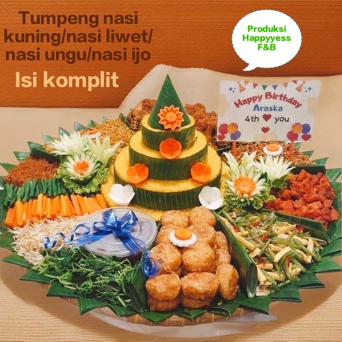 

Baru Tumpeng Nasi Kuning 5-25 Porsi - Happyyesfood