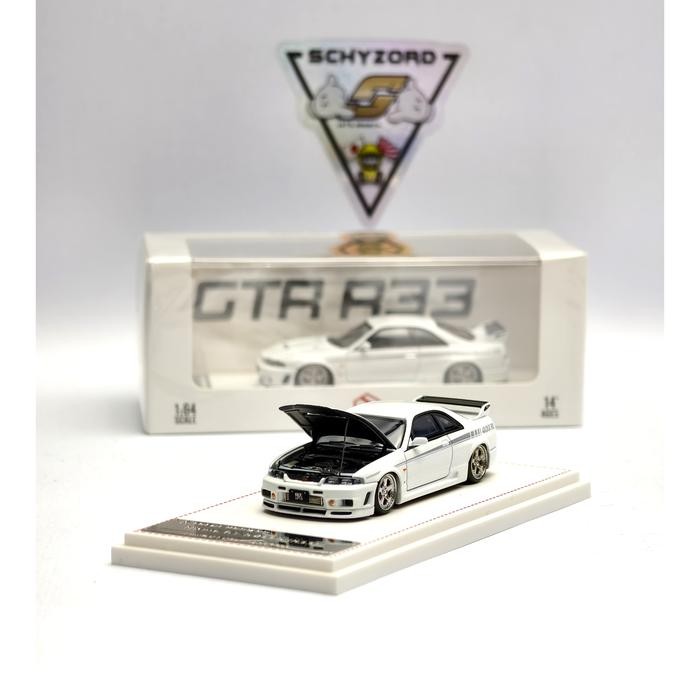 Focal Horizon Nissan Gtr R33 Nismo 400R Open Hood Limited Edition White