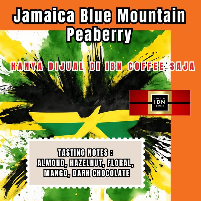 

Kopi Jamaica Blue Mountain Peaberry Coffee - 100% Arabica Beans