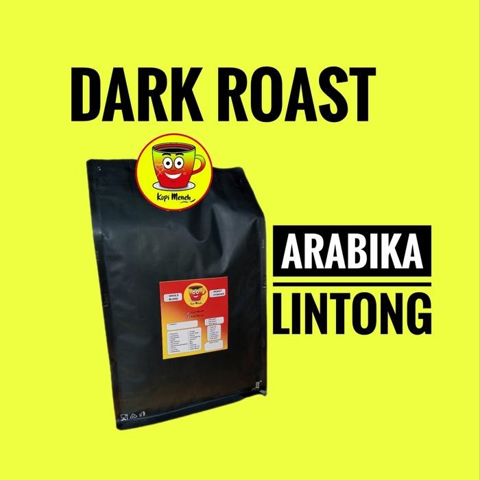 

Dark Roast Kopi Arabika Lintong 1Kg