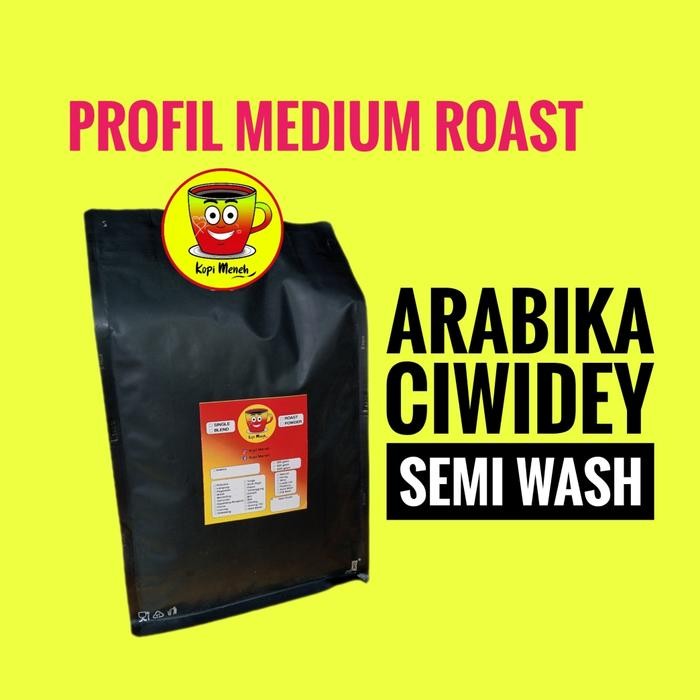

Kopi Arabika Ciwidey Wet Hull Proses/Semi Wash 1Kg/500Gram/Medium Roast