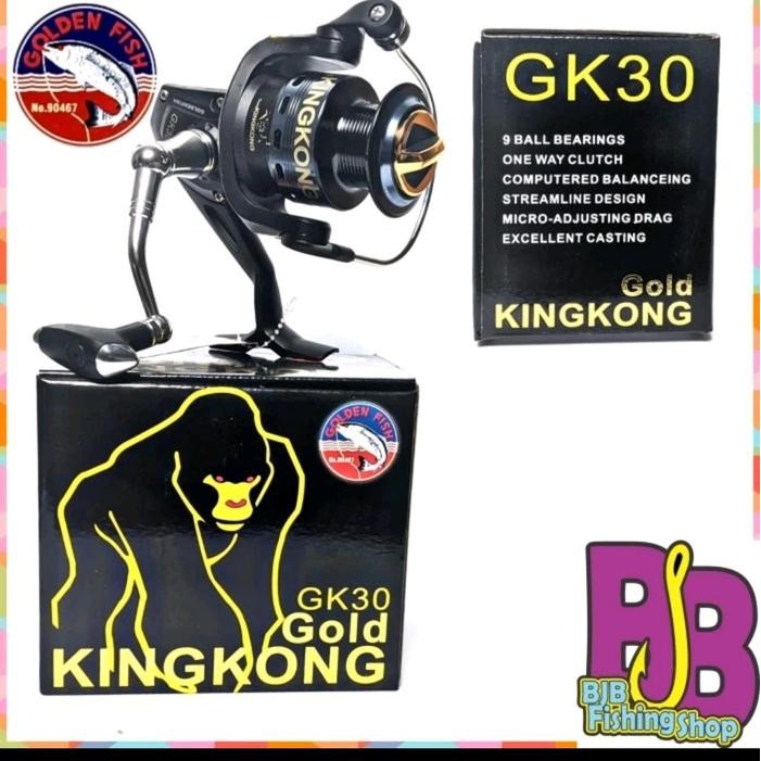 Reel Pancing Golden Fish Kingkong Gk20 Gk30 Gk40