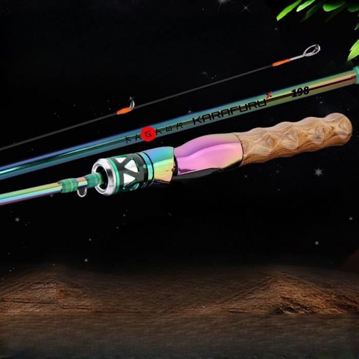 Joran Pancing Karafuru Ul Solid Karbon 198Cm Ringan Kuat