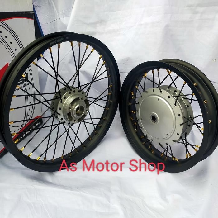Velg Rossi Ring 17 14 Tromol Set Ori Xride Old Mio Sporty Nuovo Beat