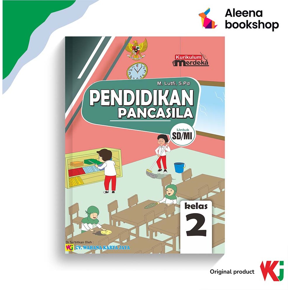 Buku Pendidikan Pancasila (PPKn) SD/MI Kelas 2 - Kurikulum Merdeka (WKJ)