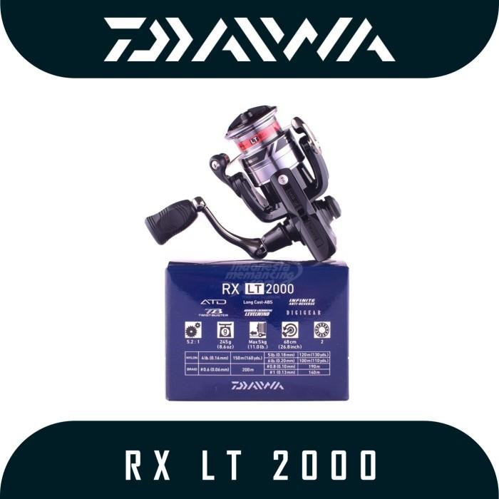 Reel Daiwa Rx Lt 1000 2000 2500 3000 4000 5000 6000 Reel Pancing
