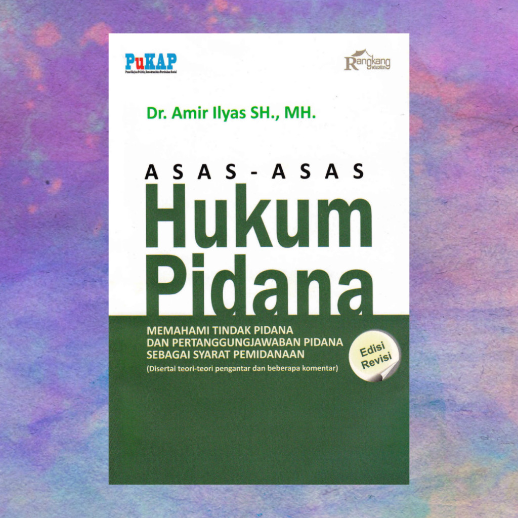 Kumpulan Asas Asas Hukum - Dr Amir Ilyas
