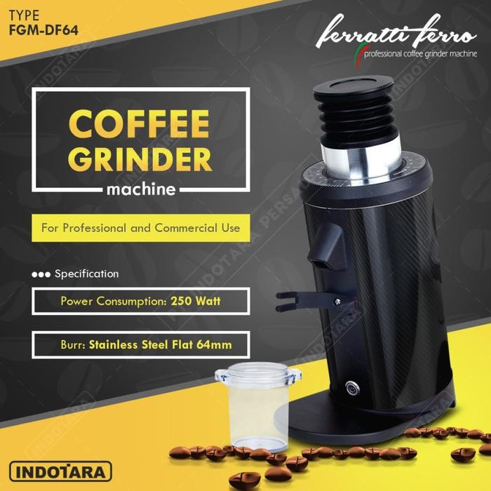 Coffee Grinder Ferratti Ferro Grinder Machine Fgm Df64