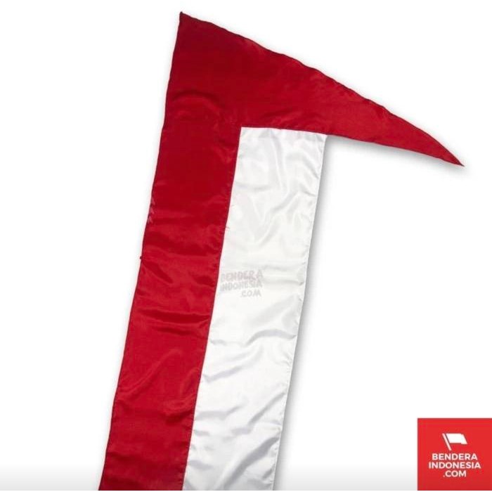 Bendera Umbul Umbul Vertikal Merah Putih 3M