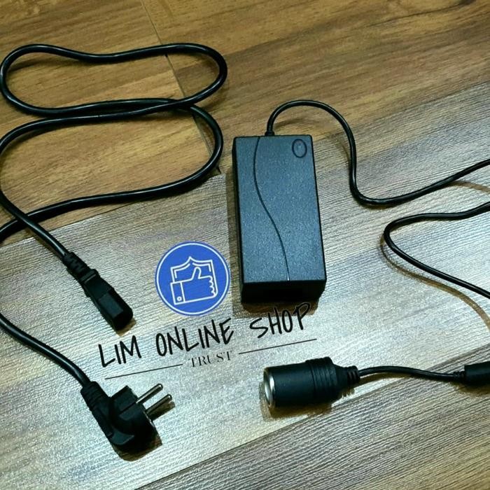 Kompresor Angin Pompa Ban Mobil 150psi Portable + Adaptor DC to AC220