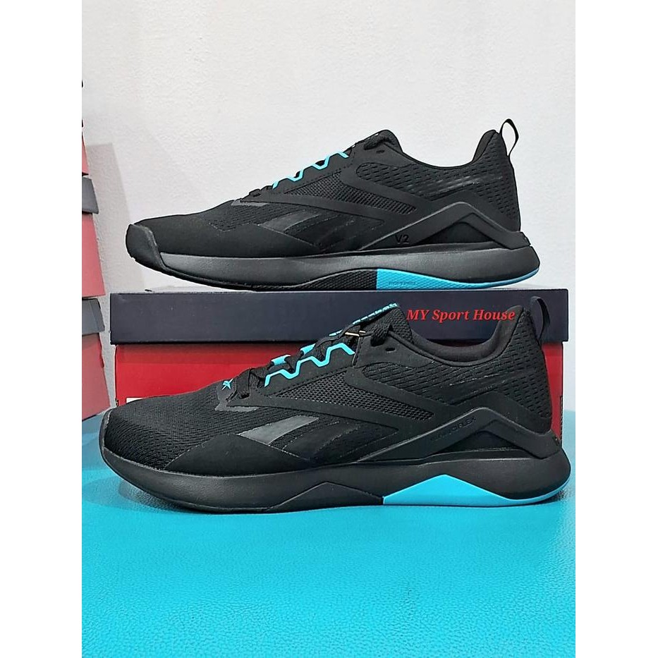 Sepatu Training Pria Reebok Nanoflex TR 2 Men's Training Shoes - Black (terlaris) (terbaik)
