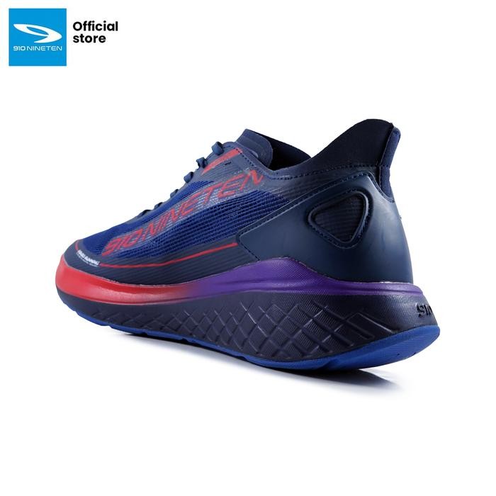 910 Nineten Kenzo Run Sepatu Lari - Biru-tua/Merah/Ungu (terlaris) (terbaik) (termurah)