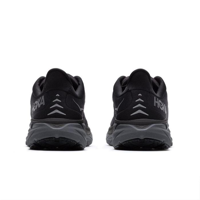 SEPATU HOKA ONE ONE CLIFTON 8 FULL BLACK ORIGINAL 39-45 (terlaris) (terbaik) (termurah)