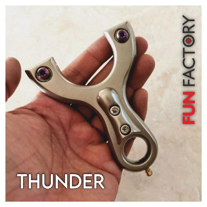 Sale Ketapel Ott Flat Stainless - Thunder