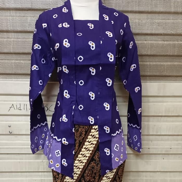 atasan kebaya jumputan kutubaru/kebaya wanita