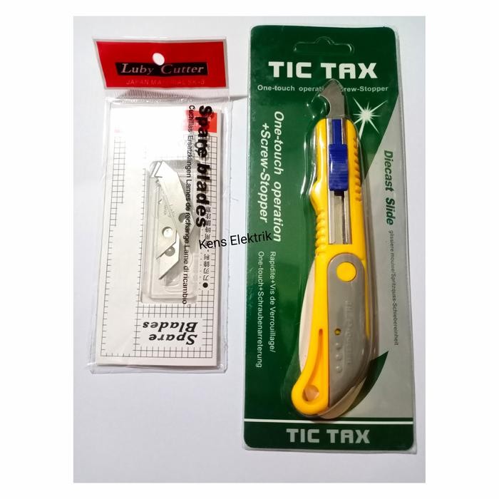 

ID PAKET PISAU CUTTER ACRYLIC AKRILIK + REFILL MATA CUTTER ACRYLIC ISI 6