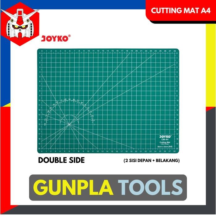 

ID CUTTING MAT A4 JOYKO GUNDAM HOBBY TOOLS DOUBLE SIDE